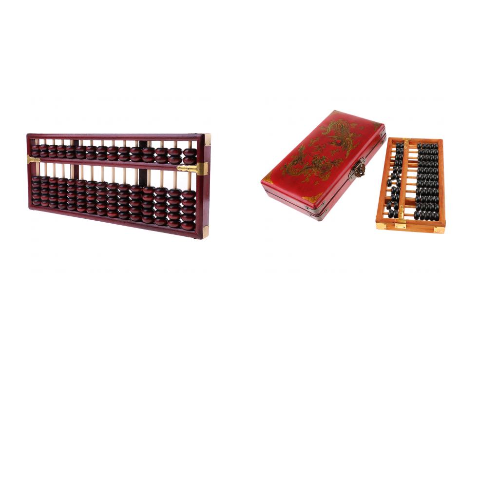 Abacus Counting Bead - Koleksiyonluk Ahşap Boncuklu Abaküs El Yapımı