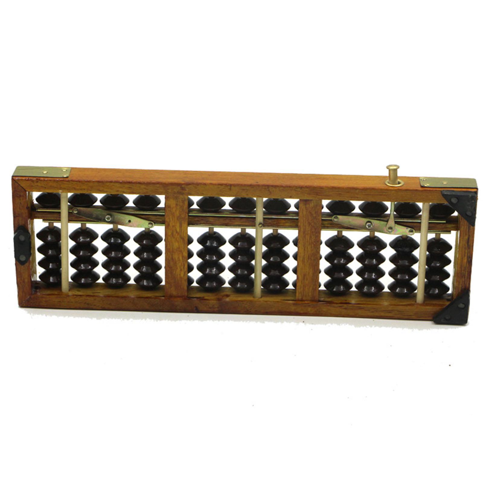 Abacus Counting Bead - Çocuklar için Ahşap Abako 13 Haneli