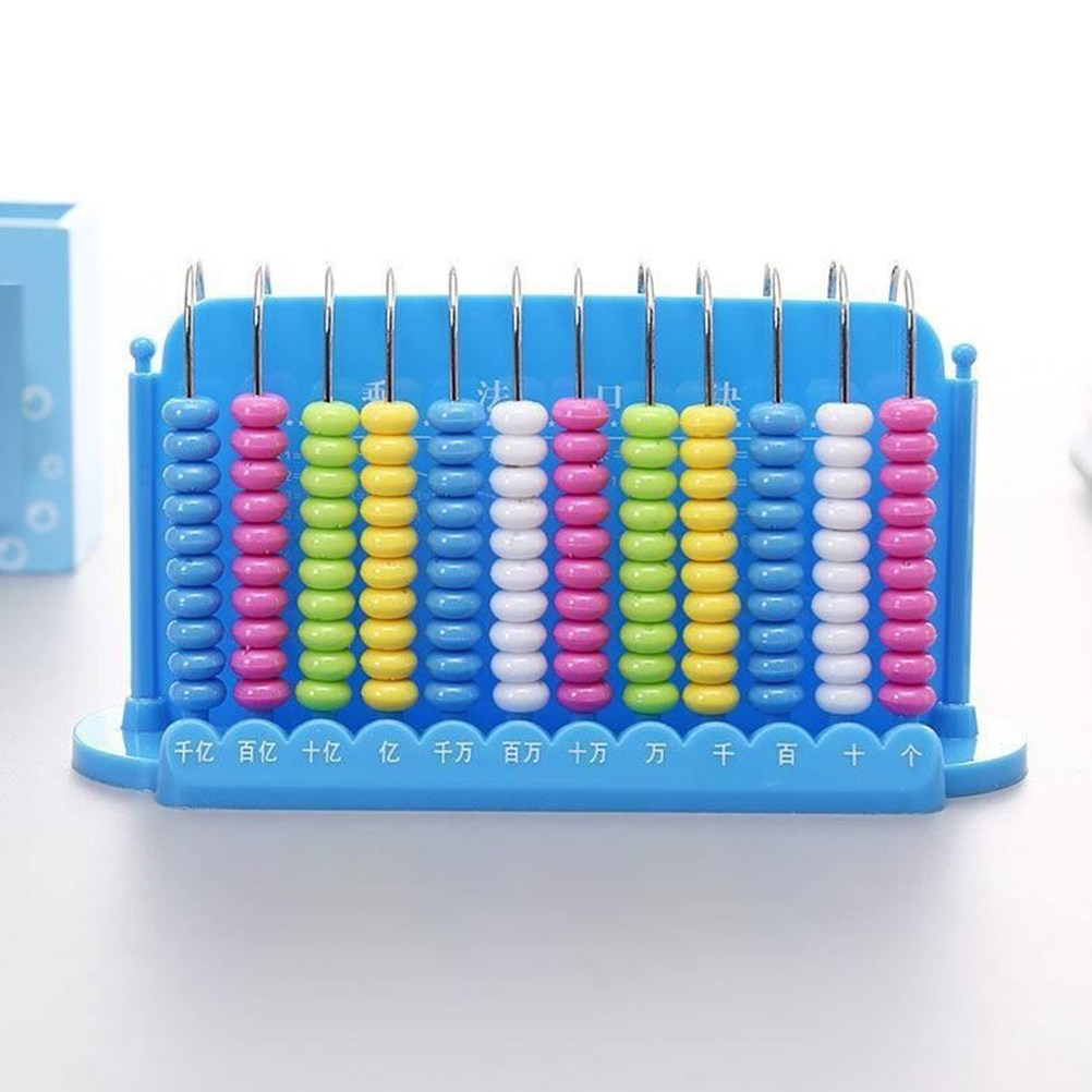 Abacus Counting Bead - 12 Çubuklu Sayma Abaküsü, Çocuklar İçin