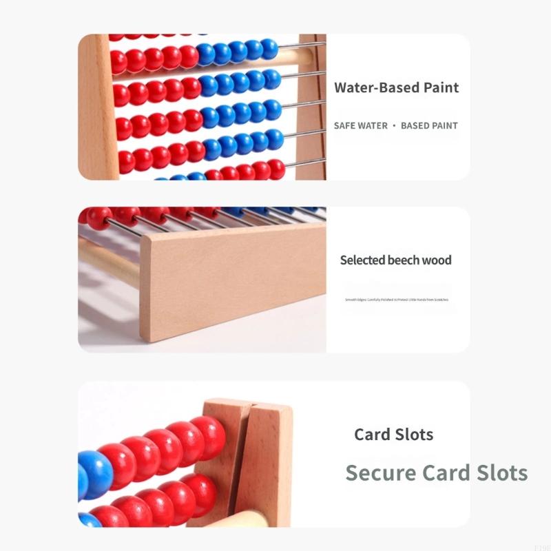 ve Okul Öncesi için Kırmızı ve - Abacus Counting Bead incelemesi ve fiyatı