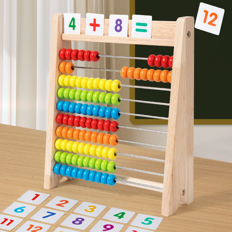 Ahşap Sayma Boncukları Montess - Abacus Counting Bead incelemesi ve fiyatı