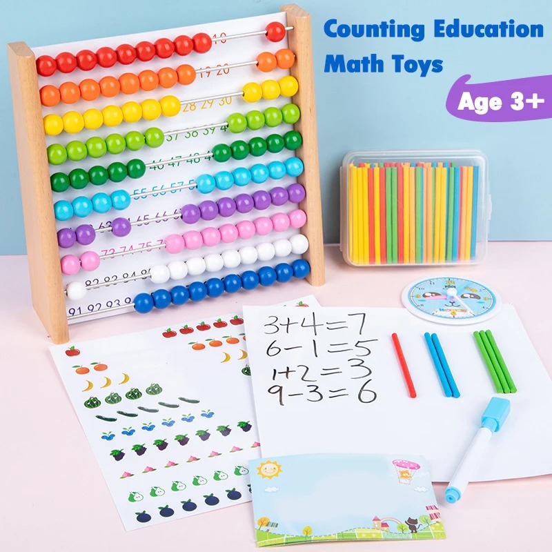 Ahşap Abaküs Eğitici Matematik - Abacus Counting Bead incelemesi ve fiyatı